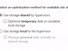 storage